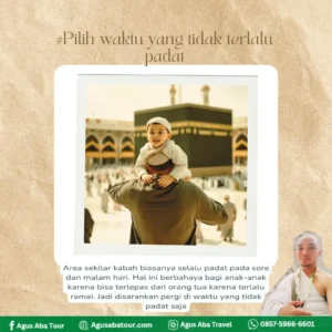 Tips umroh Bawa Anak Kecil