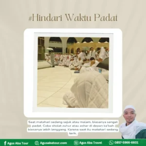 Cara Sholat depan Ka'bah