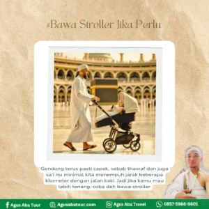 Tips umroh Bawa Anak Kecil