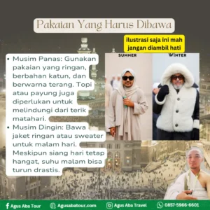 Perbedaan Umroh Musim Panas dan Dingin