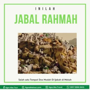 Jabal rahmah tempat Mustajab