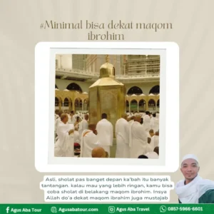 Cara Sholat depan Ka'bah